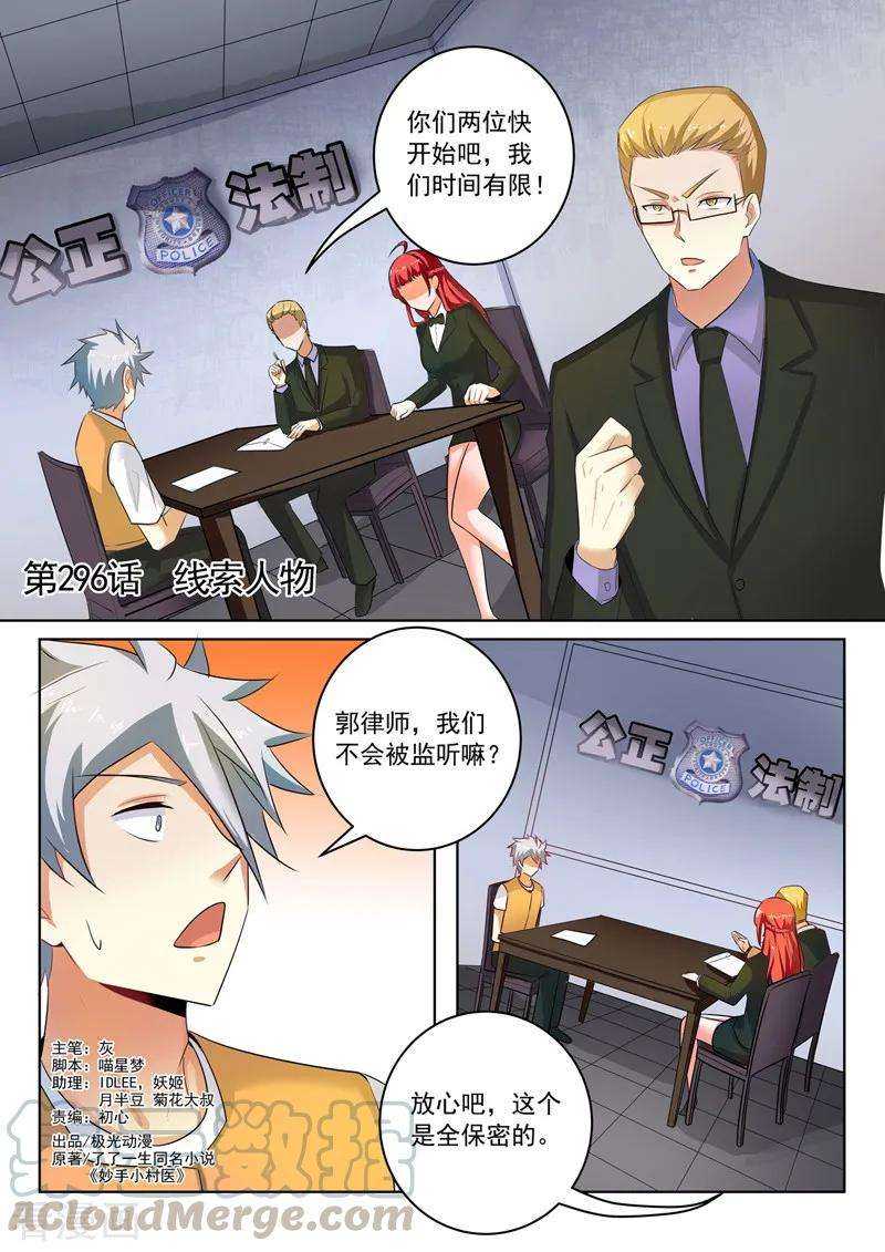 中华神医296话 线索人物
