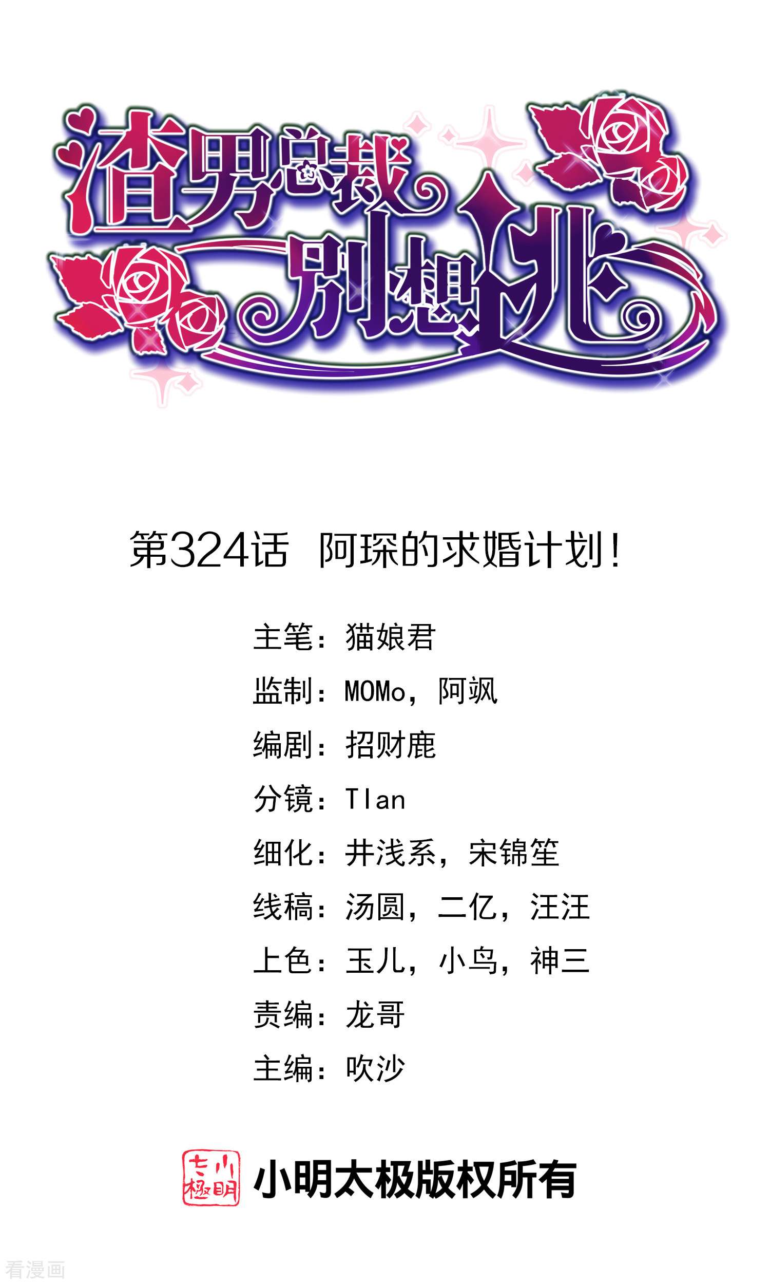 渣男总裁别想逃324话