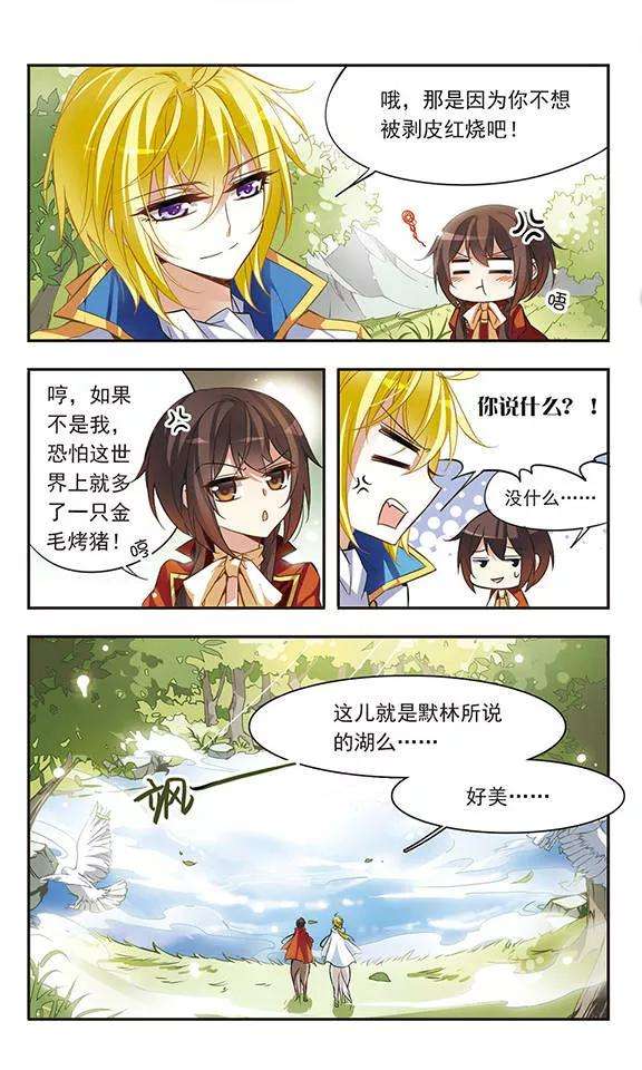骑士幻想夜39话 神秘湖上的神秘骑士