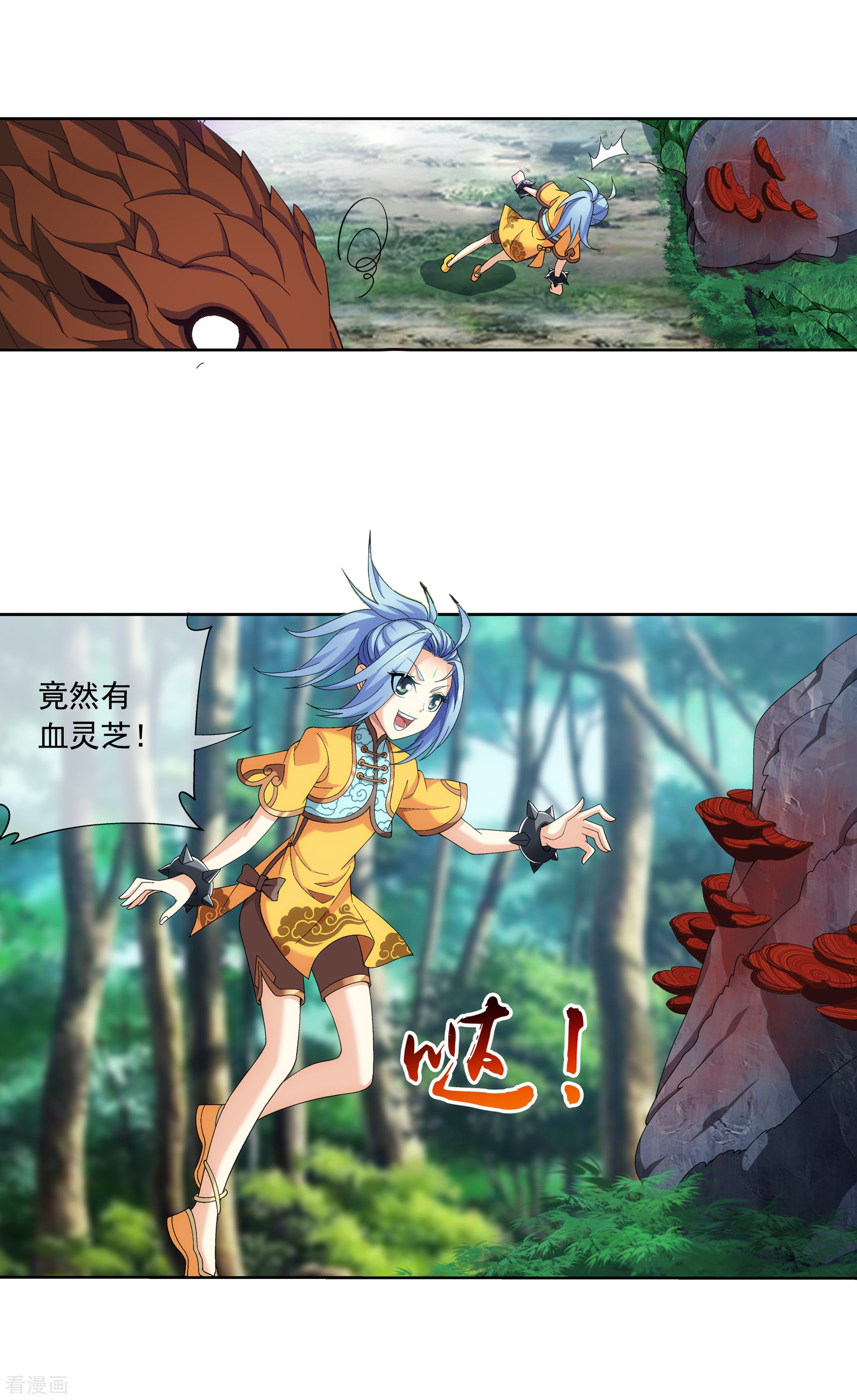 斗破苍穹之大主宰第270话 击杀血灵兽