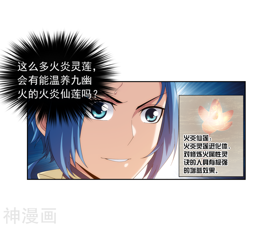 斗破苍穹之大主宰第274话 咦？火焰灵莲24P