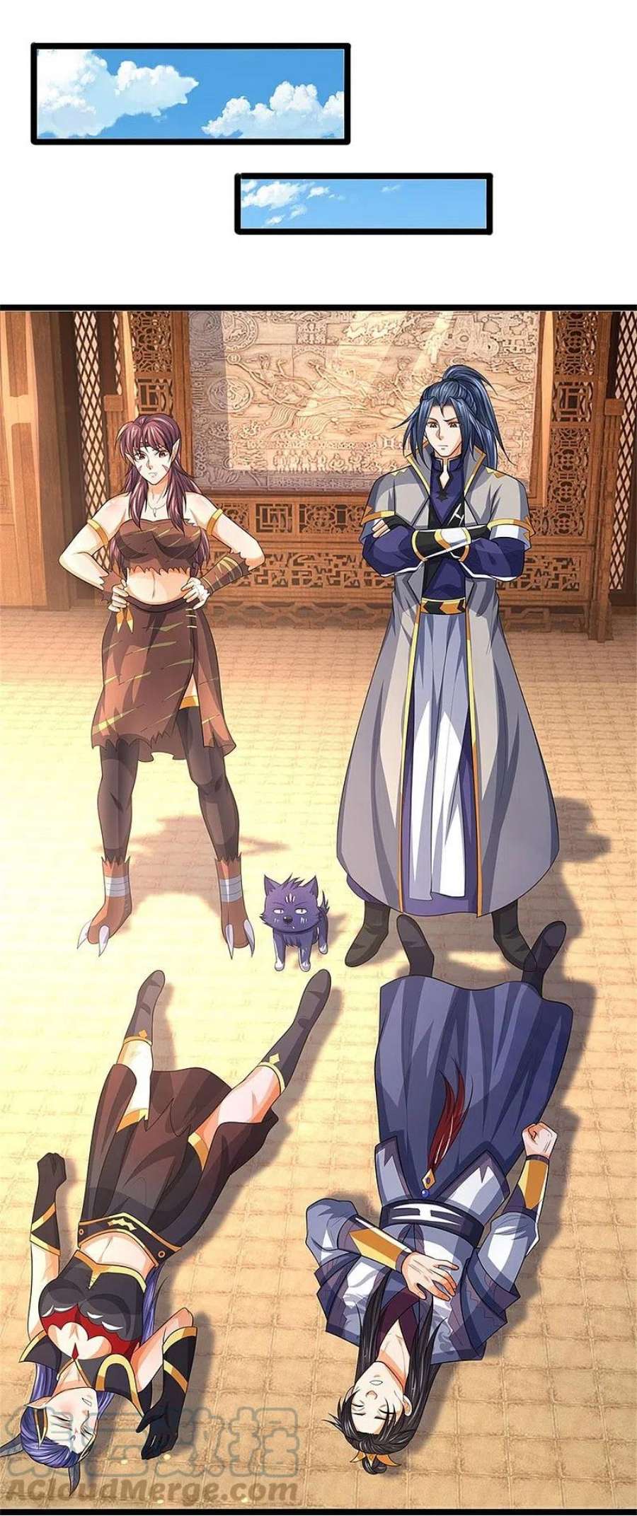 神武天尊519话 想活就按我说的做