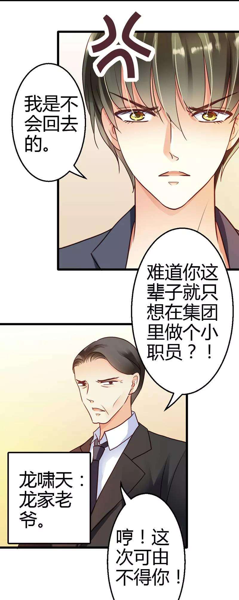 恶魔总统请放手5话 龙家的关系