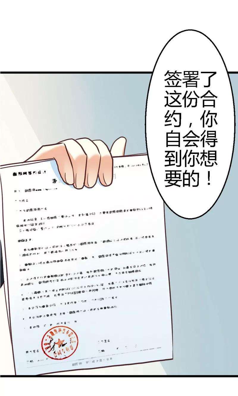 恶魔总统请放手29话 签下合同