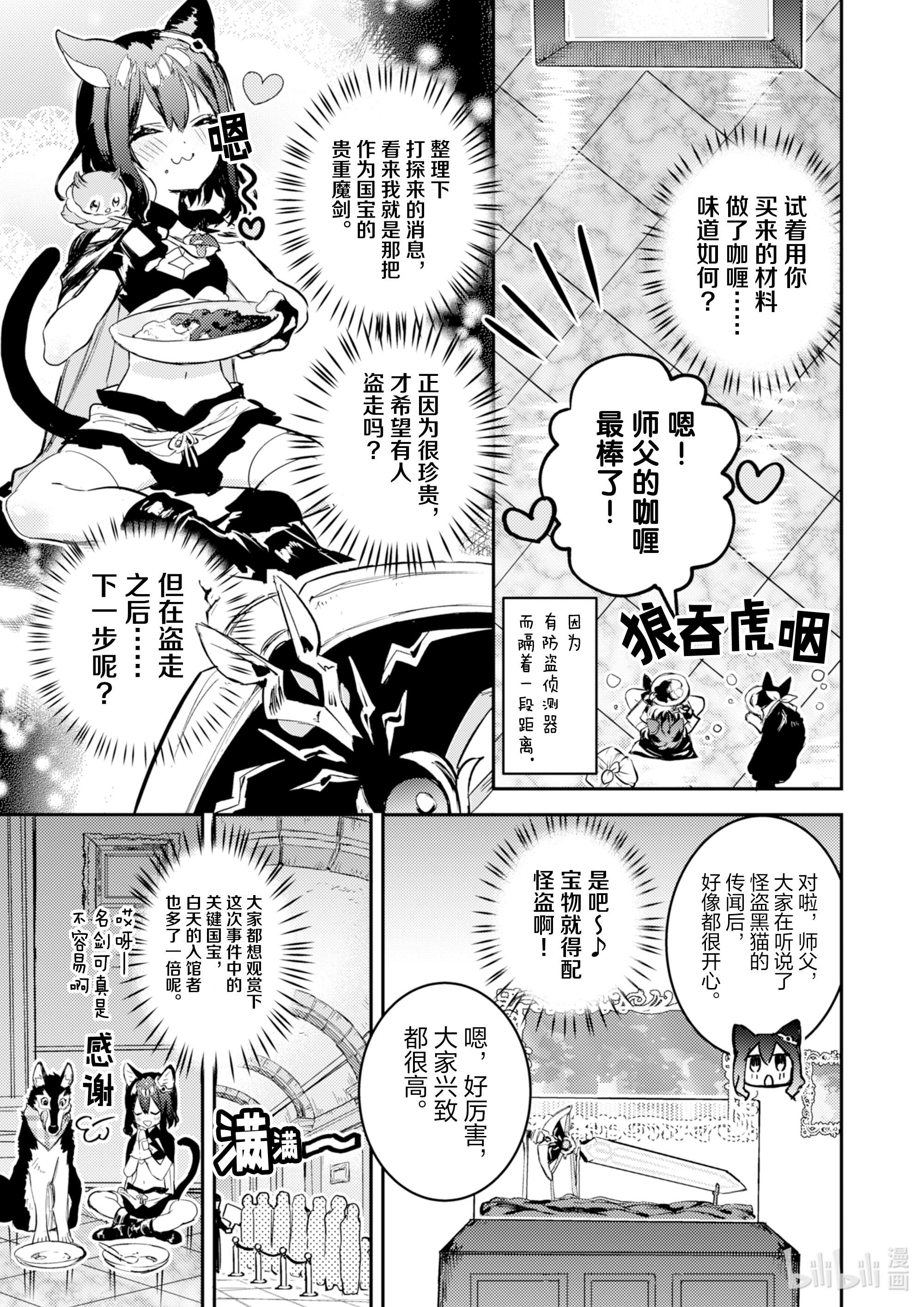 转生成为魔剑了 another wish3 怪盗黑猫