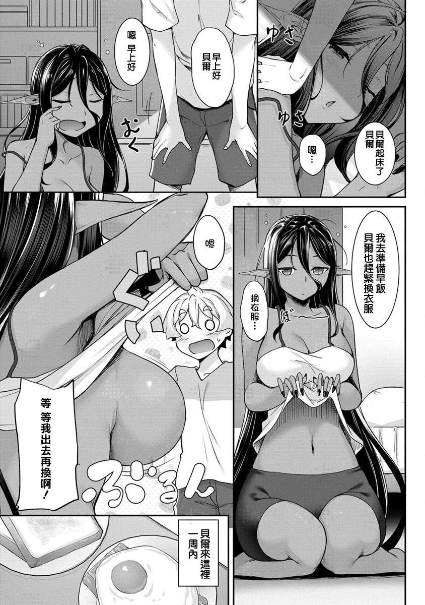 爱有些沉重的黑暗精灵从异世界追过来了第3-1话