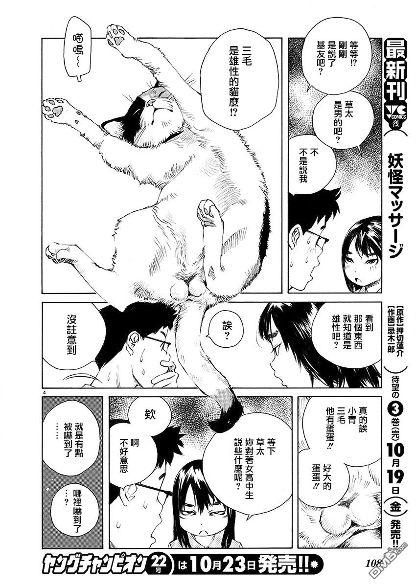 海岛与少女还有猫第4话 夏天的大三角