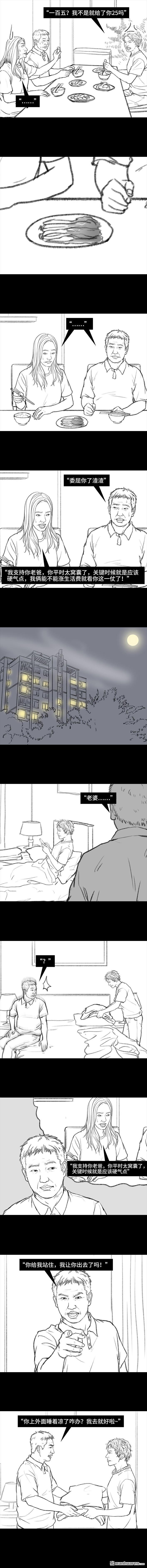胡渣少女第87话 男人的尊严