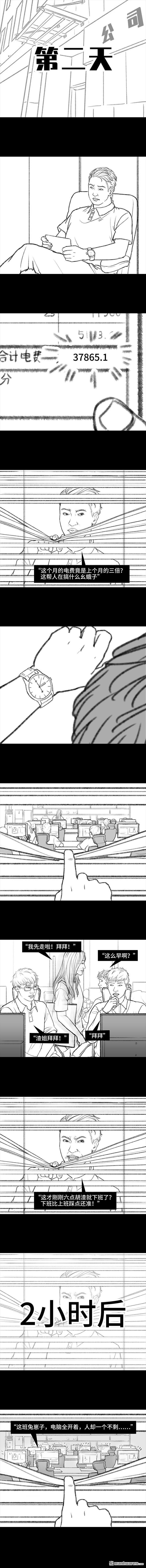 胡渣少女第103话 加班内卷
