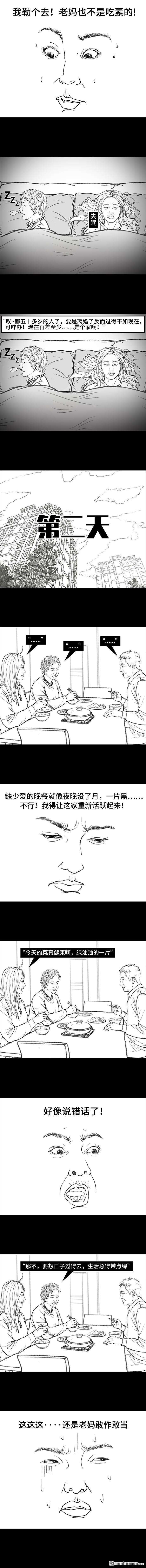 胡渣少女第129话 父母感情危机