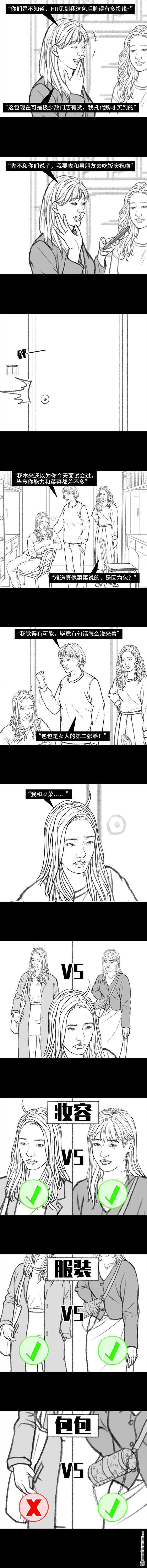 胡渣少女第143话 奢侈品
