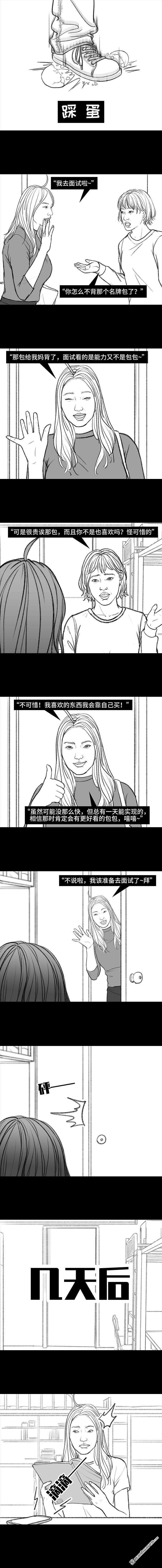 胡渣少女第143话 奢侈品