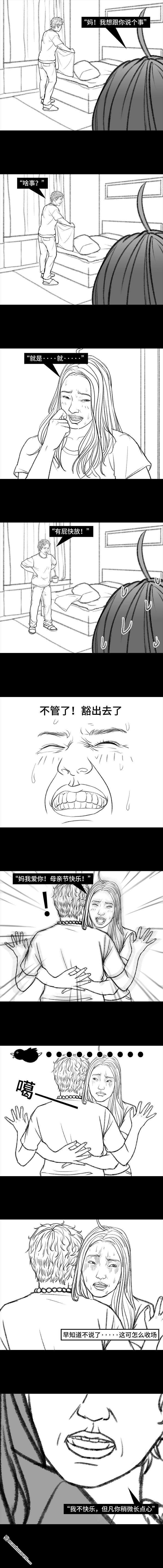 胡渣少女第145话 母亲节快乐