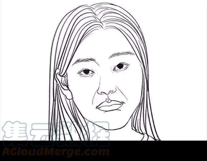 胡渣少女爬山