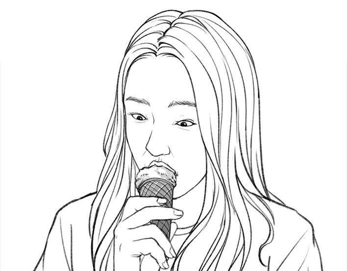 胡渣少女冰淇淋弟弟
