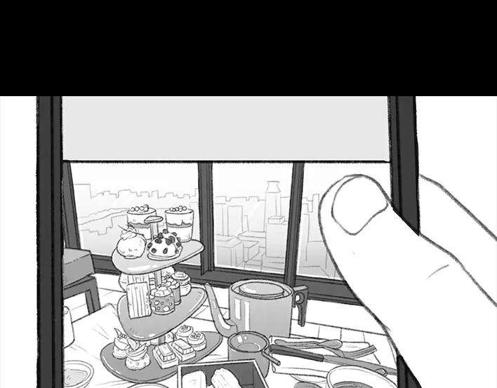 胡渣少女名媛下午茶