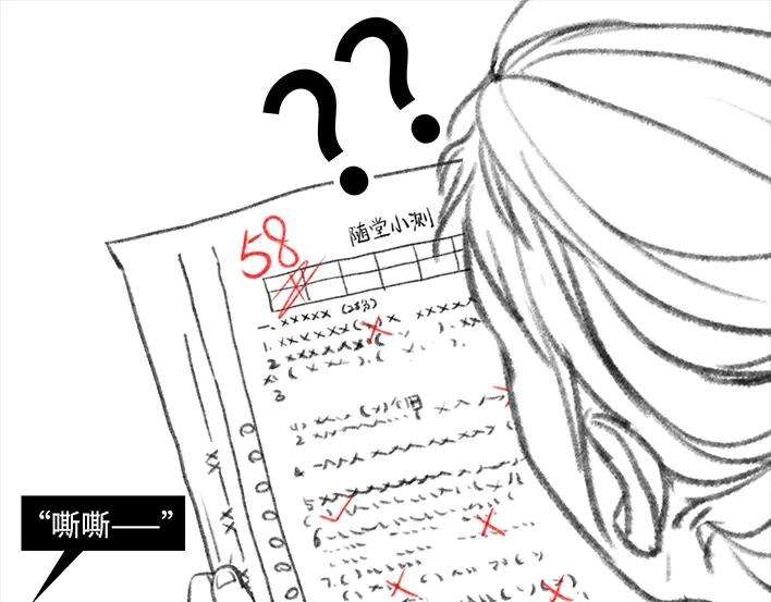 胡渣少女考试作弊
