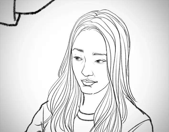 胡渣少女铁树开花