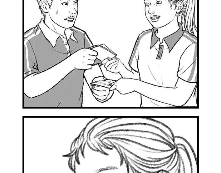 胡渣少女小时候的捞钱小技巧