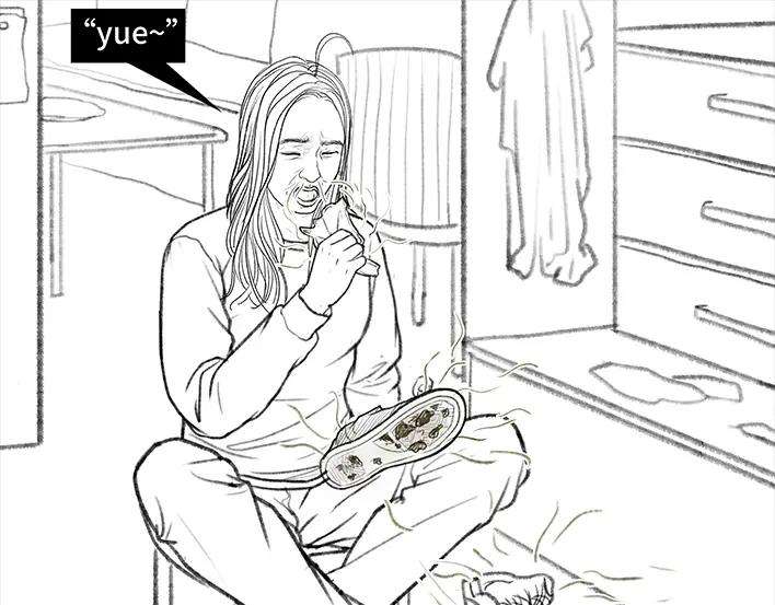 胡渣少女搭·便·车