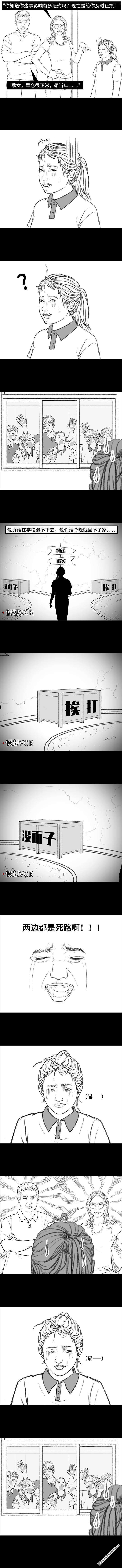 胡渣少女第169话 情书