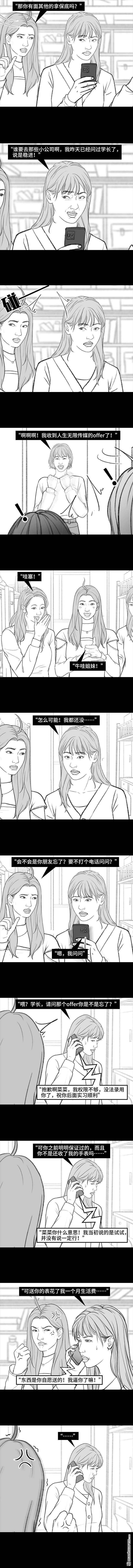 胡渣少女第180话 大学人脉