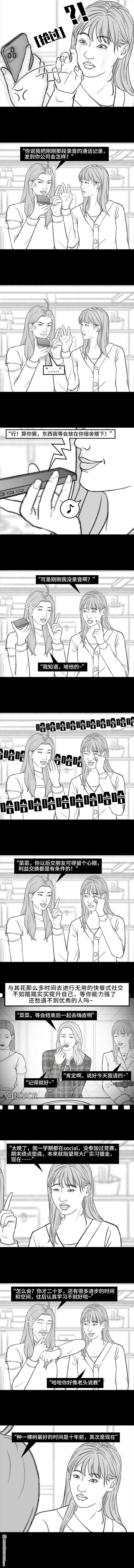 胡渣少女第180话 大学人脉