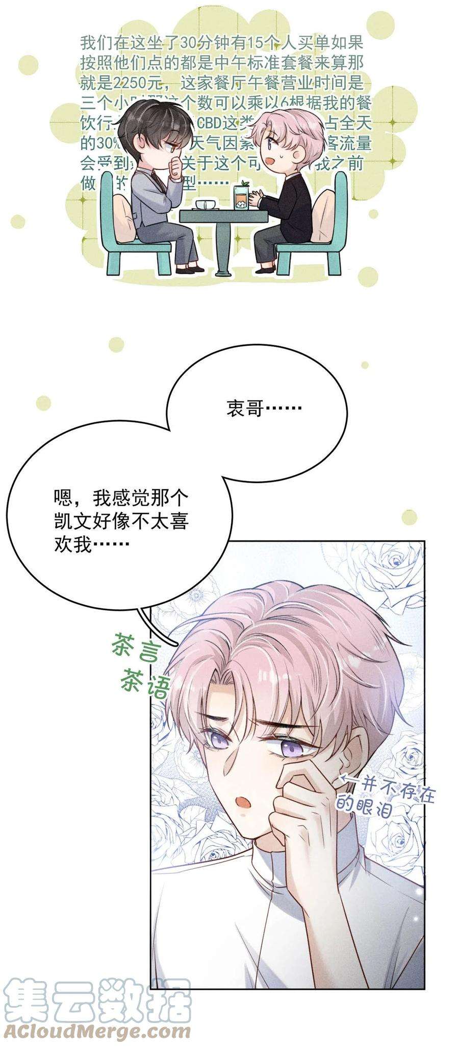 白莲绿茶男友的千层套路003 别浪费时间在我身上。