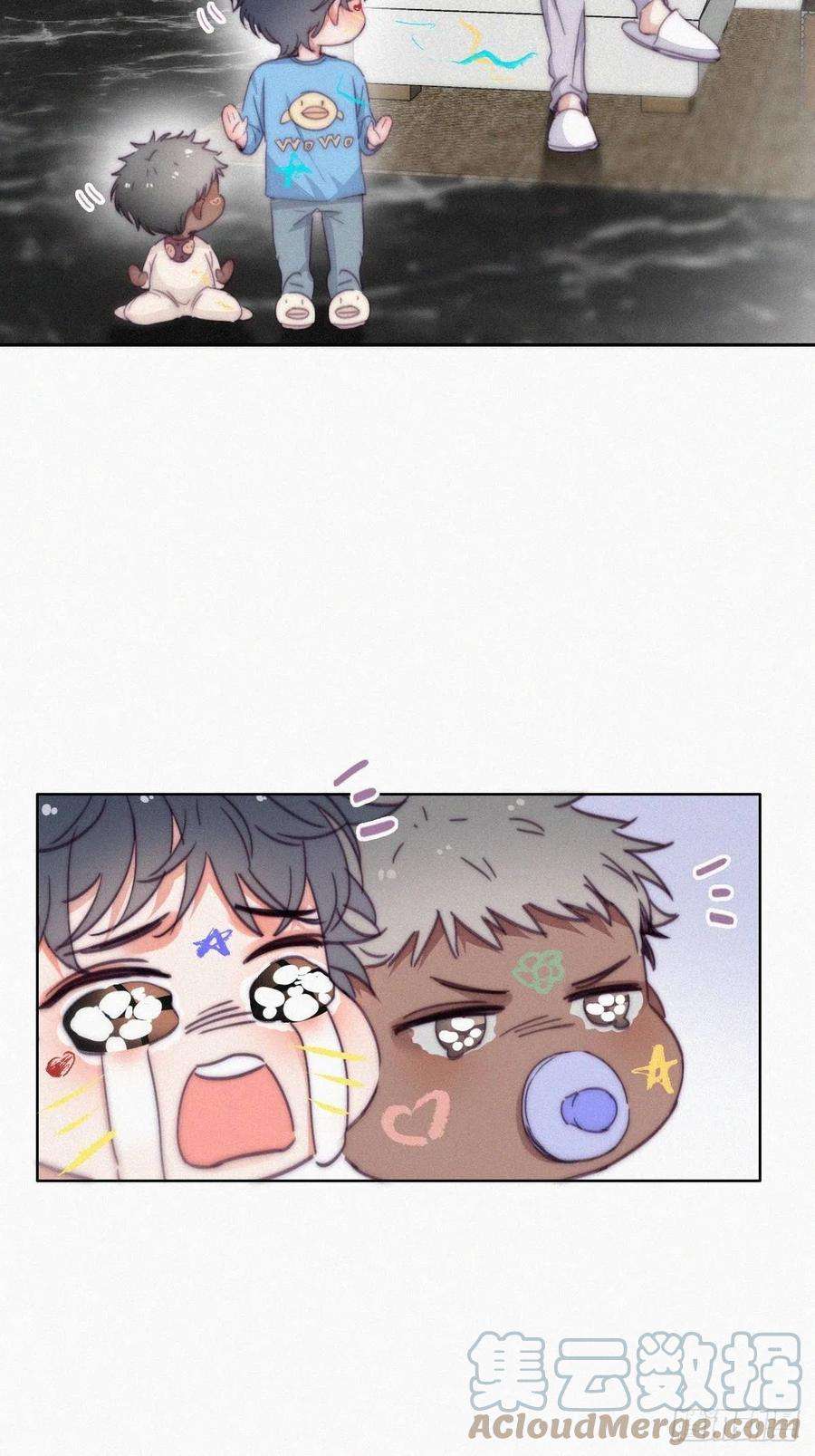 傲娇奶爸休想逃停更通知小剧场