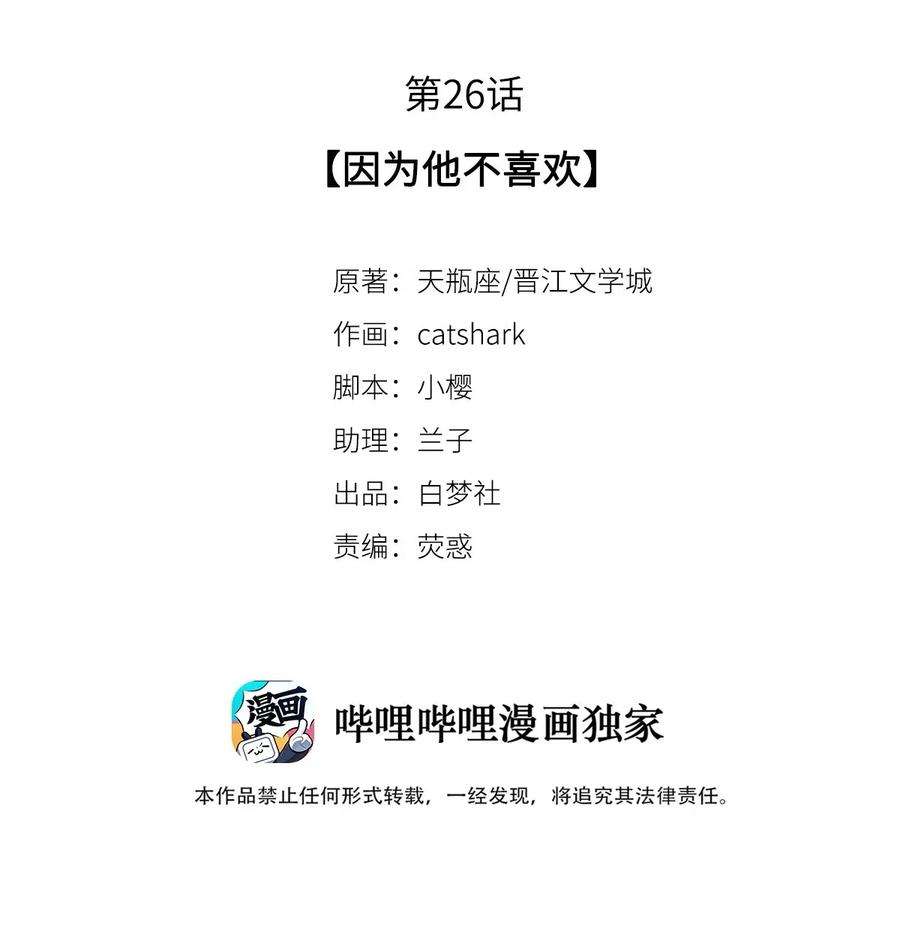 校花与他的小卷毛26 因为他不喜欢