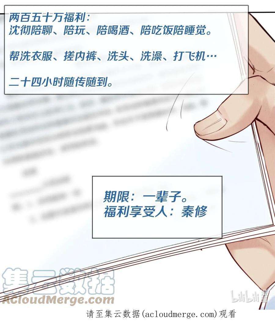 校花与他的小卷毛106 沈二的卖身契